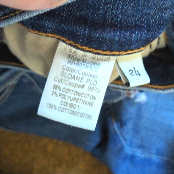 Rag & Bone The Skinny Sloane Plaid Repair Distressed Jeans Red Black Low Rise 24 - Picture 13 of 16